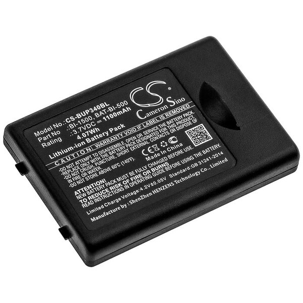 Bsc Preferred Bluebird EG-340 Barcode Replacement Battery CS-BUP340BL - main